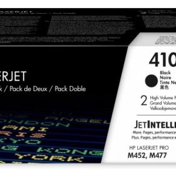 Pack 2x Toner 410X (Preto) - HP