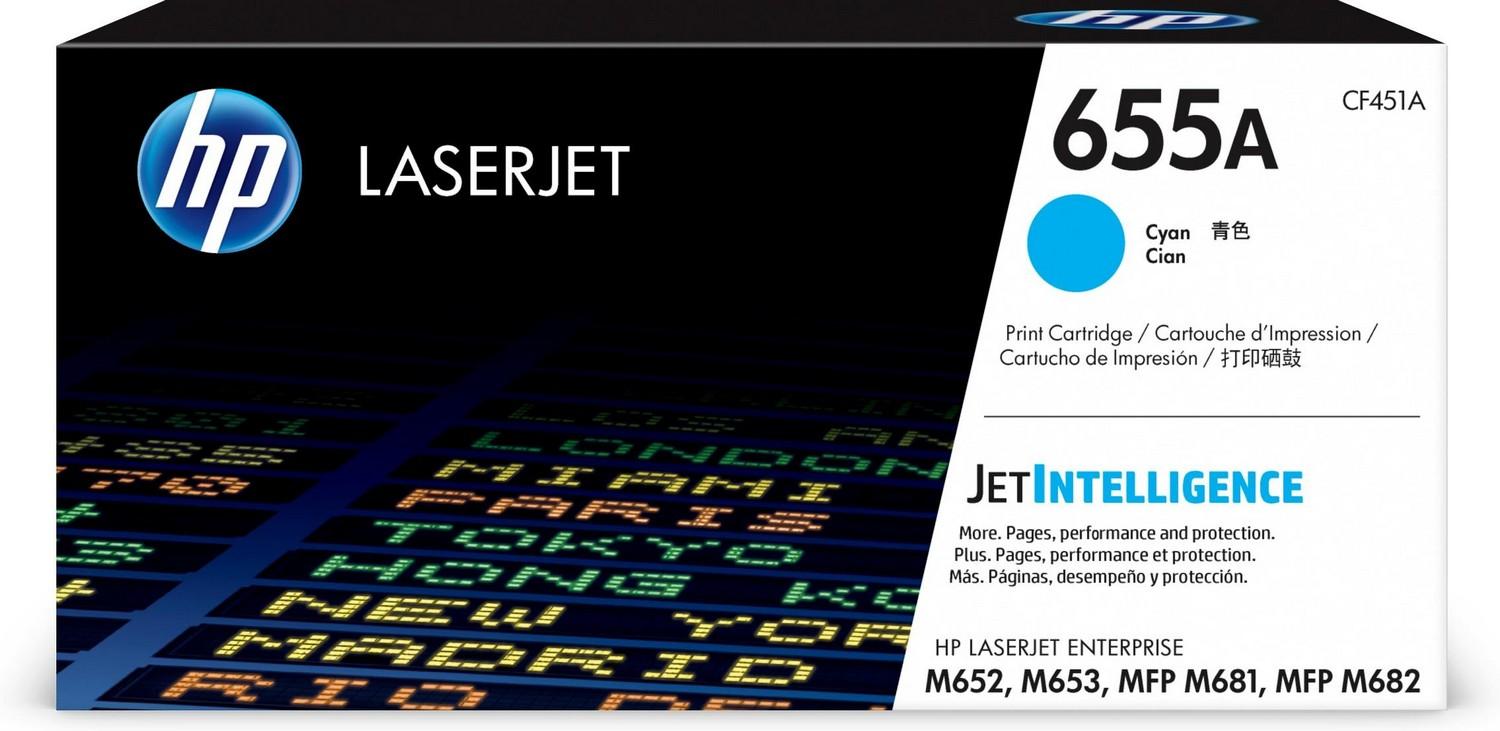Toner 655A Ciano (10500 páginas) - HP