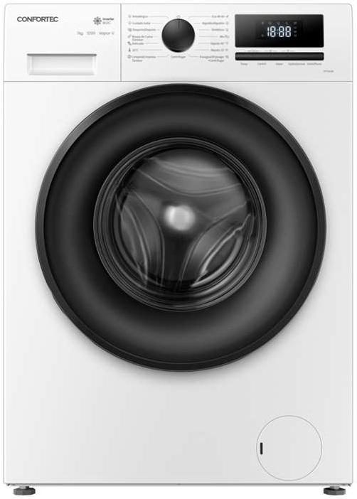 Máquina de Lavar Roupa CF7312IA 7Kg 1200RPM (Branco) - CONFORTEC