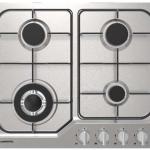 Placa a Gás CFH6401GX 4 Bocas (Inox) - CONFORTEC