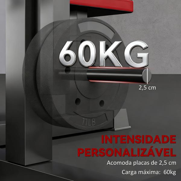 Máquina de Bíceps e Tríceps 2 em 1 Banco de Curl de Pregador com Assento e Suporte de Cotovelo Ajustáveis 105x95x80 cm Preto