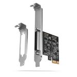Adaptador PCIe AXAGON PCEA - P1N com 1 Porta Paralela (LPT) - Perfil Normal e Baixo Perfil