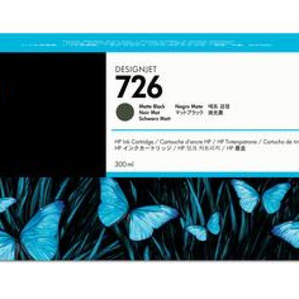 HP 726 300ml Preto tinteiro