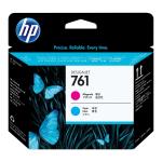 Cabeça de Impressão 761 Designjet T7100 Ciano / Magenta - HP