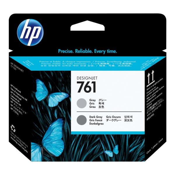 Cabeça de Impressão 761 Designjet T7100 Cinzento Escuro / Cinzento - HP