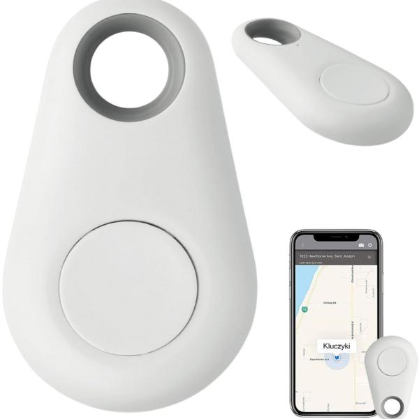 Localizador Bluetooth 4.0 c/ Alarme e Função de Tirar Fotografias (Branco)