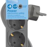 Extensão Tripla c/ Interruptor (1,5 mts) - PHILIPS