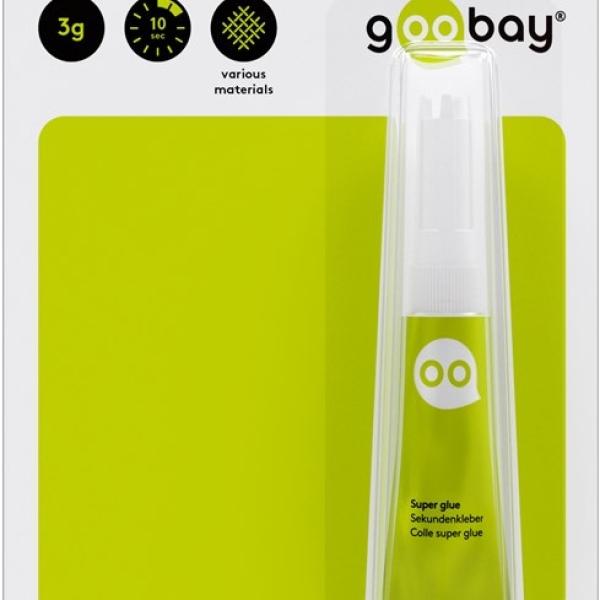 Cola em Tubo Super Cola 3 (3g) - GOOBAY