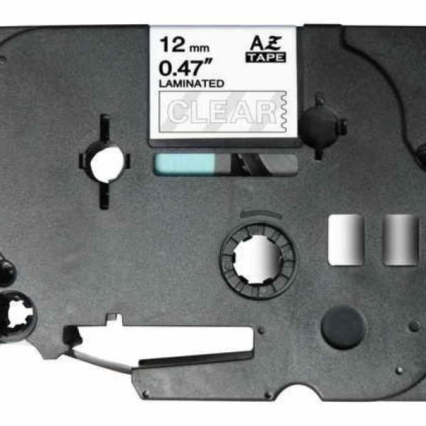 Cinta Rotuladora Generica Brother TZE - 135 (Branco/Transparente)