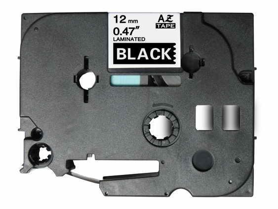 Cinta Rotuladora Generica Brother TZE - 335 (Branco/Preto)