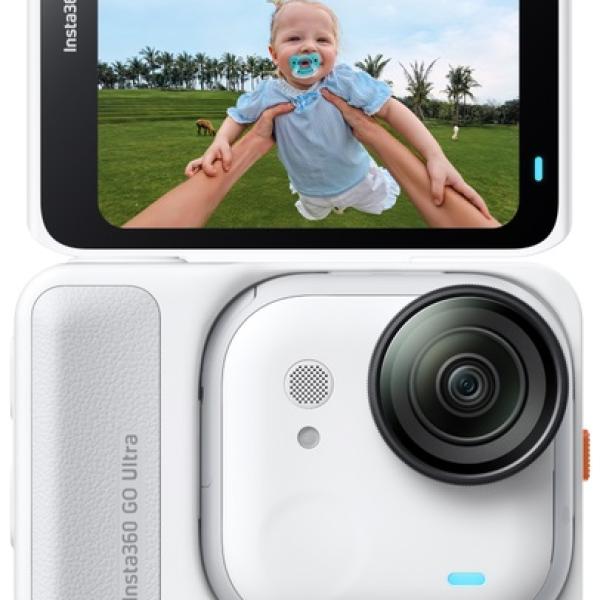 Câmara de Ação GO Ultra Standard Bundle (Arctic White) - INSTA360