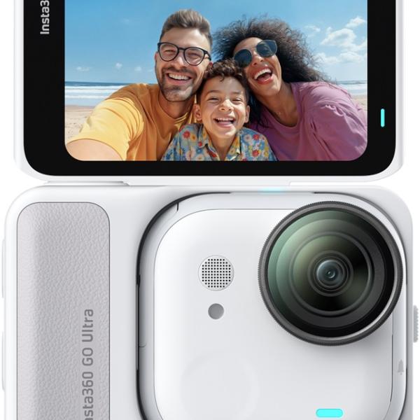 Câmara de Ação GO Ultra Creator Bundle (Arctic White) - INSTA360