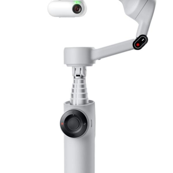 Estabilizador Gimbal Flow 2 AI Tracker Bundle (Stone Gray) - INSTA360