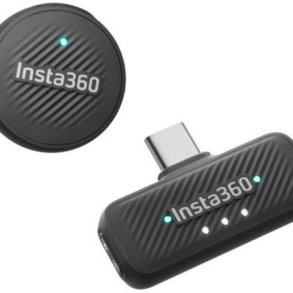 Microfone de Lapela Mic Air (1 TX + 1 RX) - INSTA360