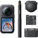 Câmara de Ação X6 Essentials Bundle (Midnight Black) - INSTA360