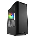 Caixa ATX Sharkoon SK3 RGB Tempered Glass (Preta)