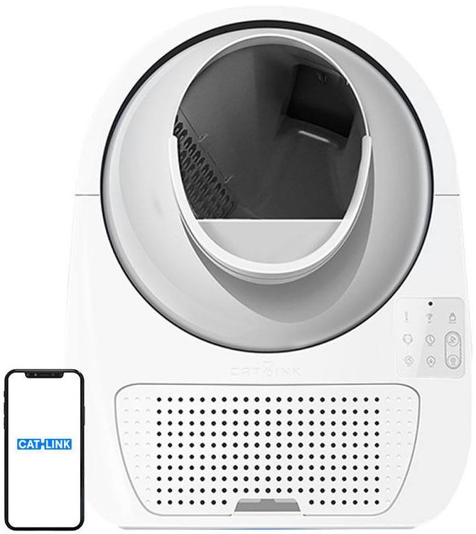 Caixa de Areia Inteligente Autolimeza Pro - x Luxury p/ Gatos - CATLINK