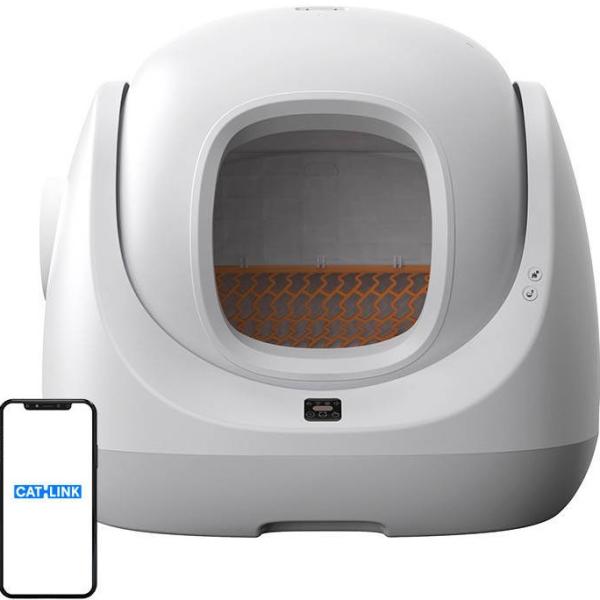 Caixa de Areia Inteligente Autolimeza Baymax Lite p/ Gatos - CATLINK