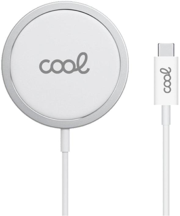 Base Carregador Magnético Wireless QI Dock (Branco) - COOL