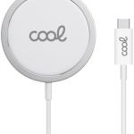 Base Carregador Magnético Wireless QI Dock (Branco) - COOL
