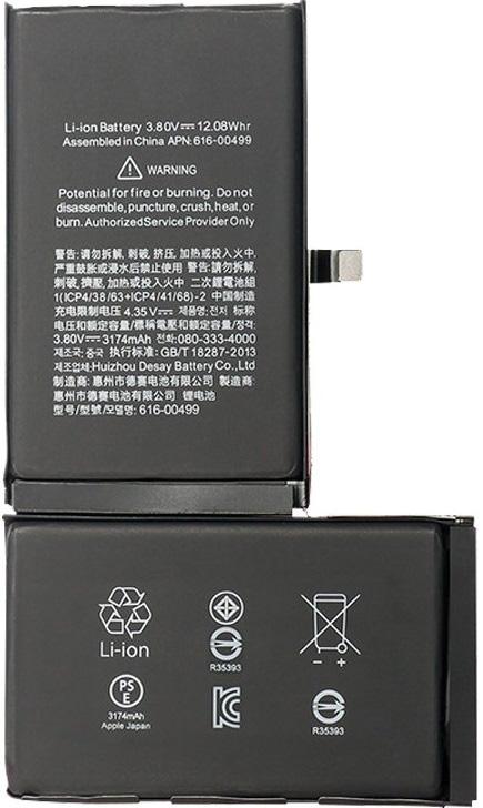 Bateria compatível iPhone XS Max