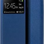 Capa Livro p/ Samsung A037/Galaxy A03s Smooth (Azul) - COOL