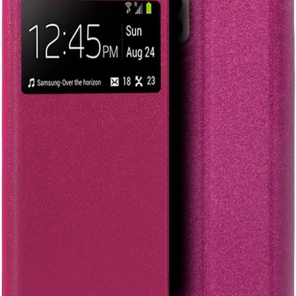 Capa Livro p/ Samsung A225/Galaxy A22 4G (Rosa) - COOL