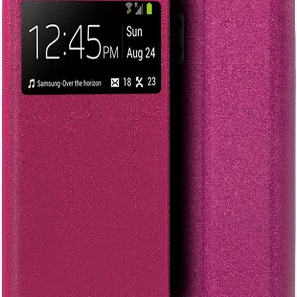 Capa Livro p/ Samsung A326/Galaxy A32 5G (Rosa) - COOL