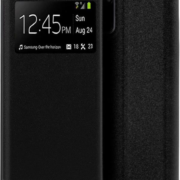 Capa Livro p/ Oppo A52 Smooth (Preto)