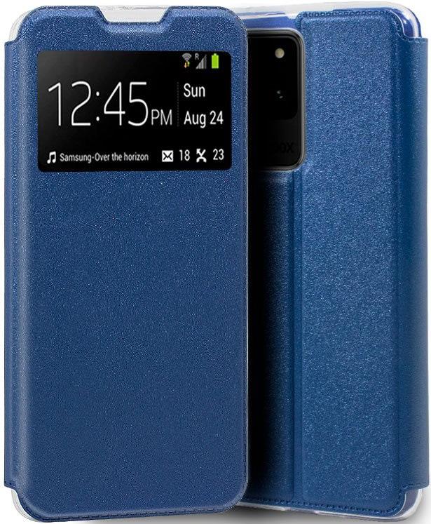 Capa Livro p/ Samsung G988 Galaxy S20 Ultra 5G Smooth (Azul) - COOL