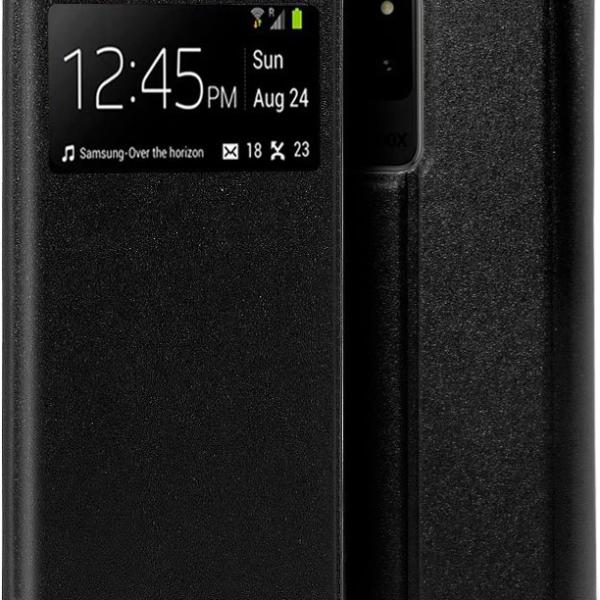 Capa Livro p/ Samsung G988 Galaxy S20 Ultra 5G Smooth (Preto) - COOL