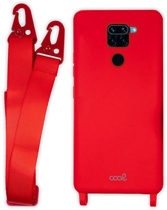 Capa c/ Fita Vermelha Xiaomi Redmi Note 9 - COOL