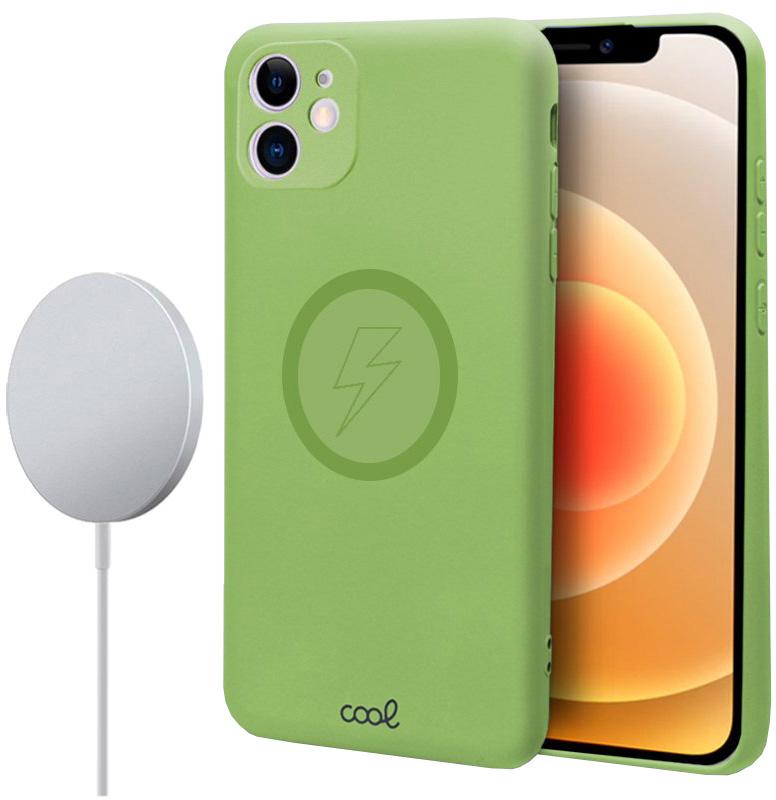 Capa Magnética iPhone 12 mini (Verde) - COOL