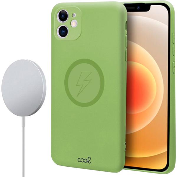Capa Magnética iPhone 12 mini (Verde) - COOL