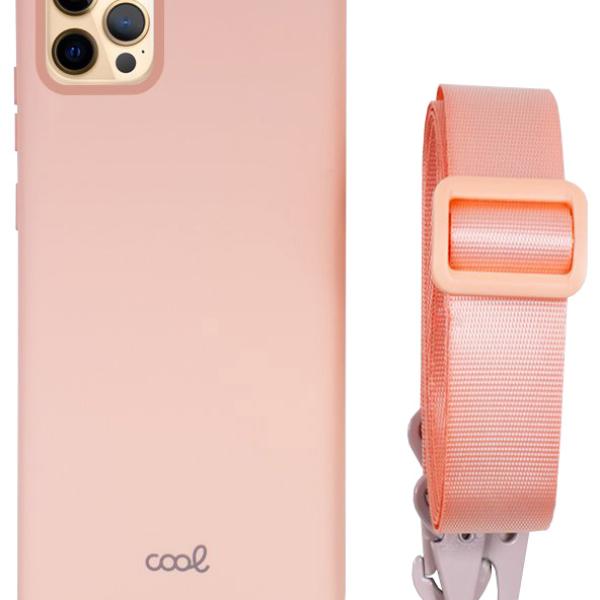 Capa iPhone 12 Pro Max c/ Cinta Rosa - COOL