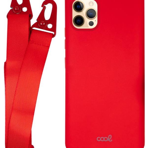 Capa iPhone 12 Pro Max c/ Cinta Vermelha - COOL