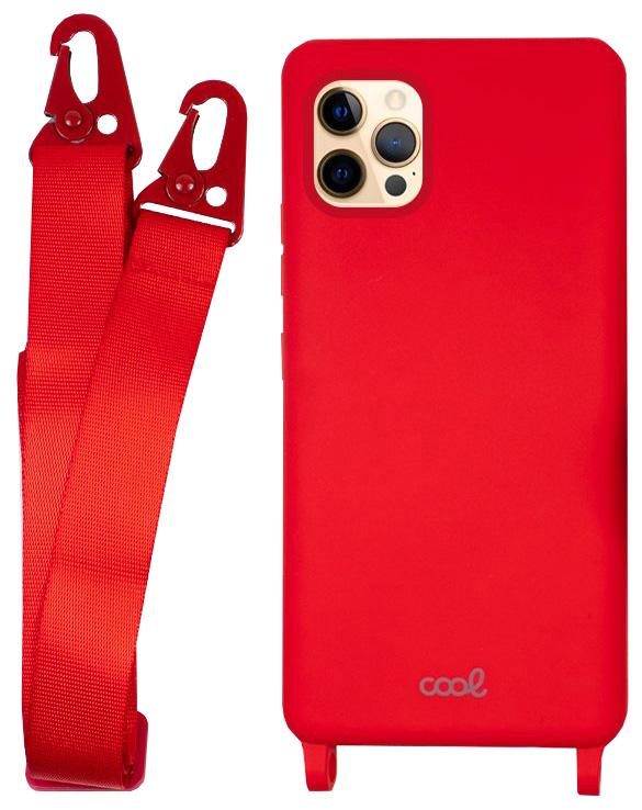 Capa iPhone 12 Pro Max c/ Cinta Vermelha - COOL