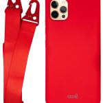 Capa iPhone 12 Pro Max c/ Cinta Vermelha - COOL