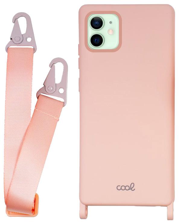 Capa iPhone 12/12 Pro c/ Cinta Rosa - COOL