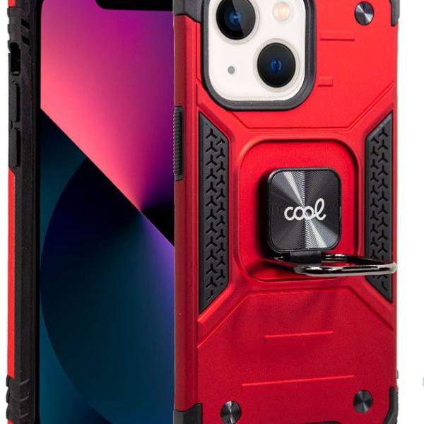 Capa iPhone 13 mini Hard Ring (Vermelho) - COOL
