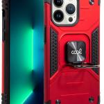 Capa iPhone 13 Pro Hard Ring (Vermelho) - COOL