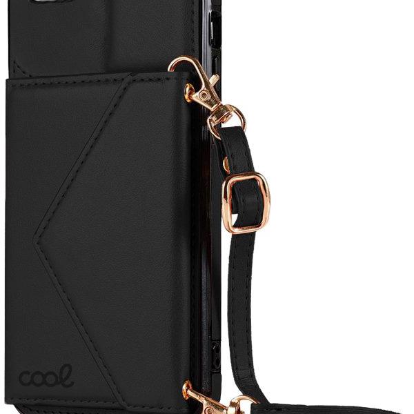 Capa iPhone 7 / 8 / SE 2020 Carteira Pingente Preto - COOL