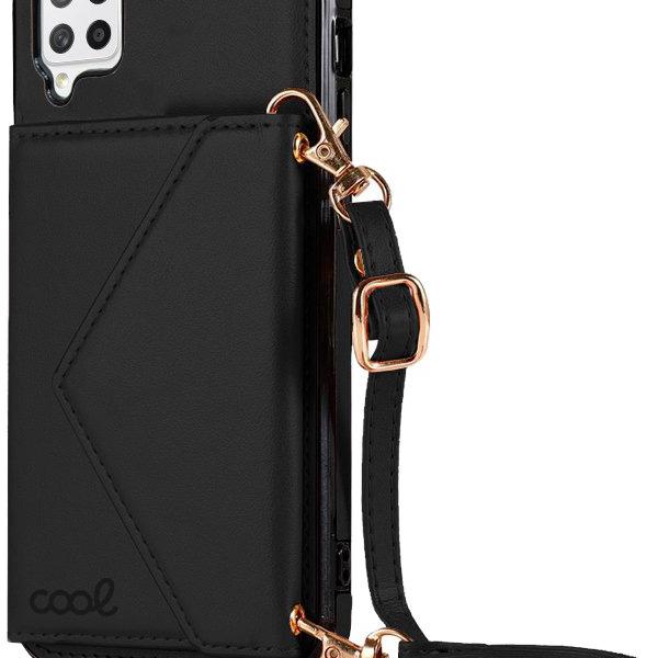 Capa Samsung A426 Galaxy A42 5G Carteira Pendente (Preto) - COOL