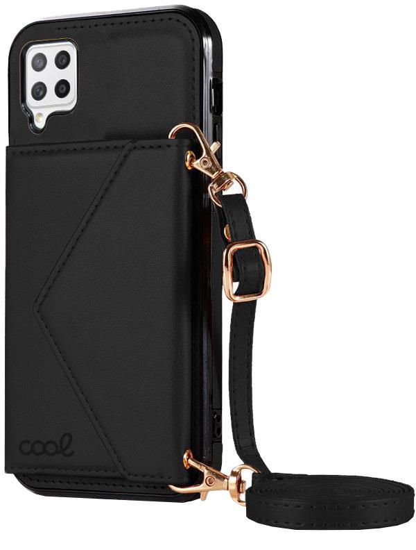 Capa Samsung A426 Galaxy A42 5G Carteira Pendente (Preto) - COOL