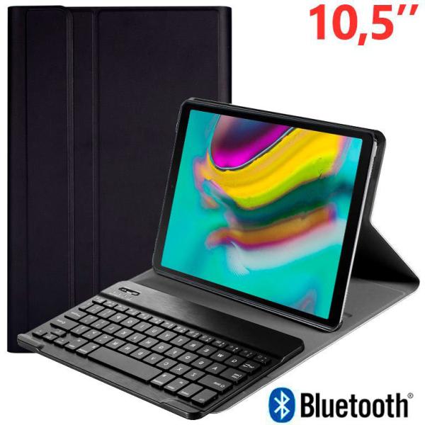 Capa Samsung Galaxy Tab S5e T720 / T725 10.5 c/ Teclado Bluetooth Couro Sintético 10,5 - COOL