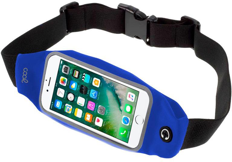 Capa Neopreno Fanny Pack Universal 5.5 - 6.7 (Azul) - COOL
