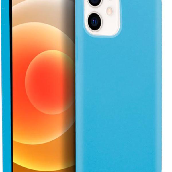 Capa iPhone 12 mini (Azul Claro) - COOL