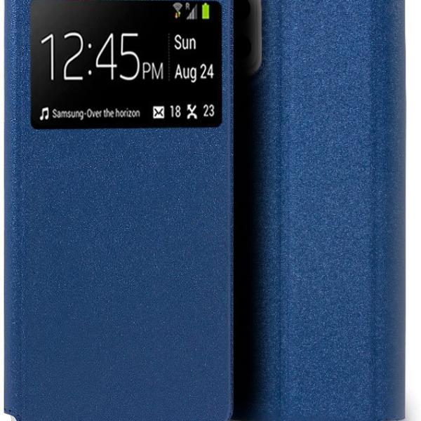 Capa Livro p/ Samsung Galaxy A42 5G (Azul) - COOL