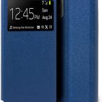 Capa Livro p/ Samsung Galaxy A42 5G (Azul) - COOL