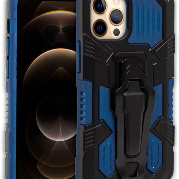 Capa IPhone 12 Pro Max Hard Clip (Azul) - COOL